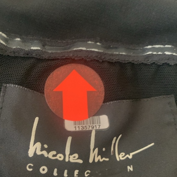 Nicole Miller Structured One Shoulder Dress US 0 MINI - Picture 6 of 11